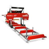 32" Portable Sawmill (5 x Blades Included),   KOHLER CH440 429cc E-Start Gasoline Engine,  26.5" Board Width,  20' Track Length (13' Track Length + 6.4' Track Extension Included) ,  SM-32 thumbnail 28