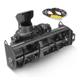 48'' Width, 20" Intake, Hydraulic Snow Blower for Mini Skid Steer, Remote Control Chute Rotation and Deflector, MSB48 thumbnail 2