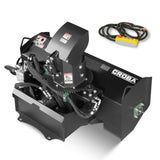 48'' Width, 20" Intake, Hydraulic Snow Blower for Mini Skid Steer, Remote Control Chute Rotation and Deflector, MSB48 thumbnail 17