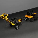 15 inch 15HP 420cc DUCAR E-Start Stump Grinder with Tow Bar,  SG380 thumbnail 2