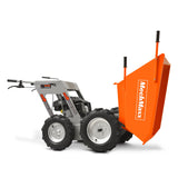 660lbs Capacity 6.5HP Gas Powered Wheelbarrow  Cart T25 4F+1R Gearbox , T25 thumbnail 2