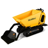 1800lb 420cc  E-start Gas Engine Stand-ON Hydraulic Track Dumper with Self-Loading ,  T80 thumbnail 4
