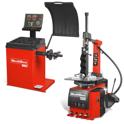 High Performance Tilt Back Tire Changer Wheel Balancer Bundle,  TC968,  WB857