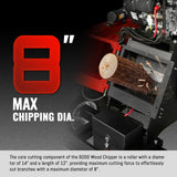 3-Point PTO Stump Grinder & 8 inch ZONSEN E-Start 1000cc 35hp Gas Powered Wood Chipper Bundle, SG24 & B200 thumbnail 33