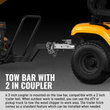 5 inch E-start DUCAR 420cc 15hp Gasoline Engine Powered Drum Wood Chipper with Towbar ,  PGS1500 thumbnail 7