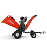 6 inch KOHLER E-Start 429cc 14HP Gas Powered 4 - Wheel Drum Wood Chipper with Taillight ,  B150 thumbnail 30