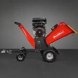 8 inch ZONSEN E-Start 1000cc 35hp Gas Powered 4 - Wheel Drum Wood Chipper with Taillight ,  B200 thumbnail 45