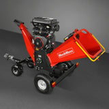 8 inch ZONSEN E-Start 1000cc 35hp Gas Powered 4 - Wheel Drum Wood Chipper with Taillight ,  B200 thumbnail 46