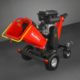 8 inch ZONSEN E-Start 1000cc 35hp Gas Powered 4 - Wheel Drum Wood Chipper with Taillight ,  B200 thumbnail 41