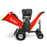 8 inch ZONSEN E-Start 1000cc 35hp Gas Powered 4 - Wheel Drum Wood Chipper with Taillight ,  B200 thumbnail 2