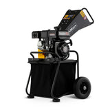 212cc 7hp Gas Powered 3" Wood Chipper with Collection Bag, GC75 thumbnail 1