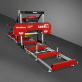 36" MAX Portable Sawmill,  25HP 750cc ZONSEN V-Twin Engine,  36" Board Width,  20' Track Length,  (10 x Blades Included),  SM-36MAX thumbnail 28
