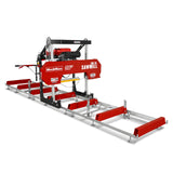 MechMaxx 36" MAX Portable Sawmill,  750cc 25HP ZONSEN V-Twin Engine,  36" Board Width,   20' Track Length,  ( 10 x Blades Included) SM36MAX thumbnail 20